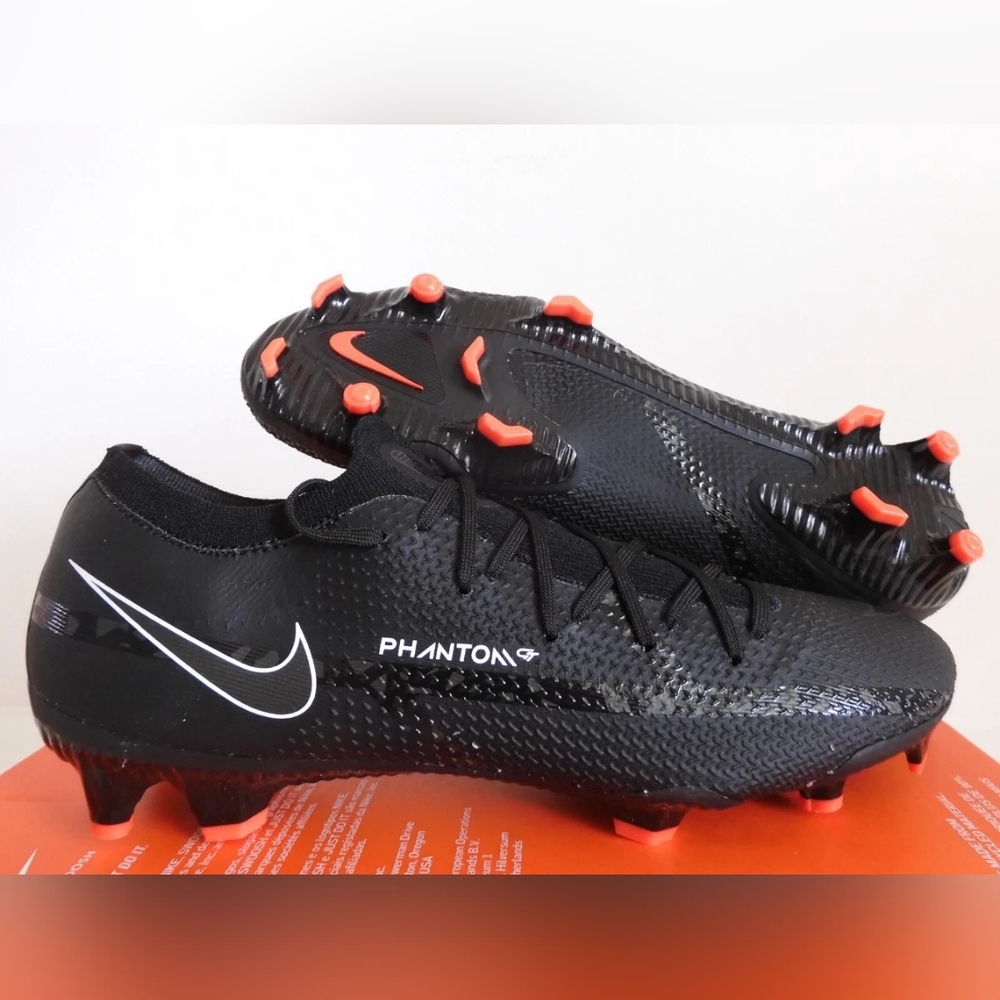 Nike Phantom GT Womens Soccer Cleats - Black/Orange